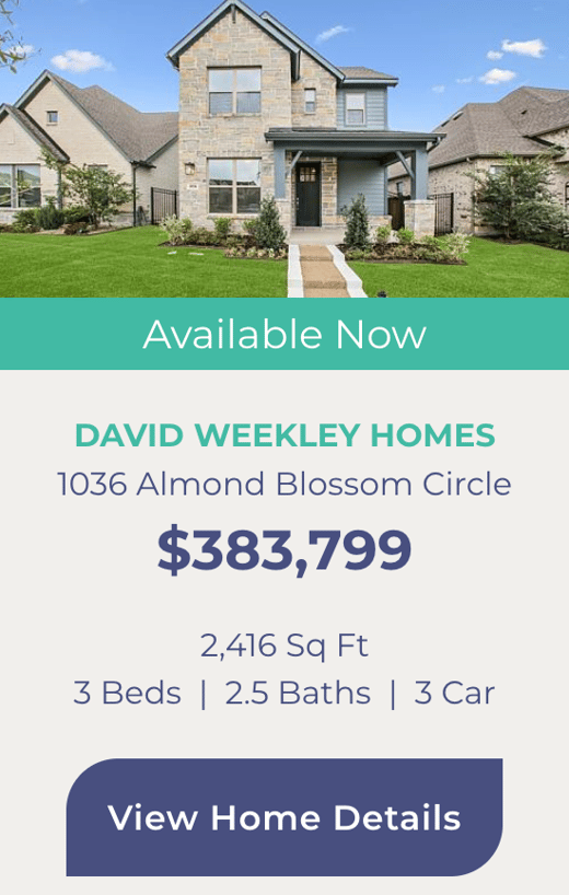 1036 Almond Blossom Cir by David Weekley Homes