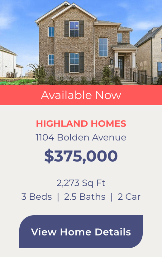 1104 Bolden Ave by Highland Homes