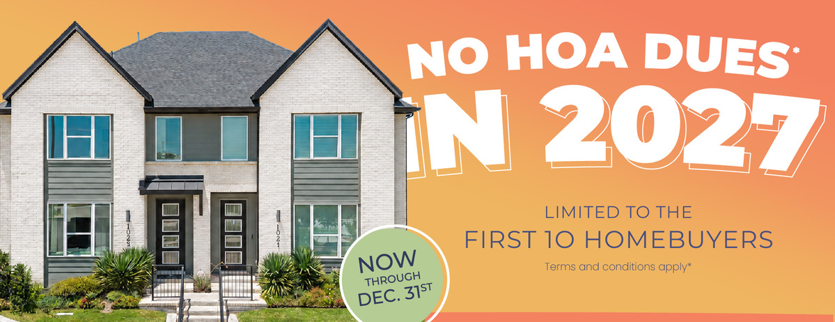 No HOA Dues in 2027*