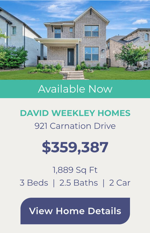 921 Carnation - David Weekley Homes