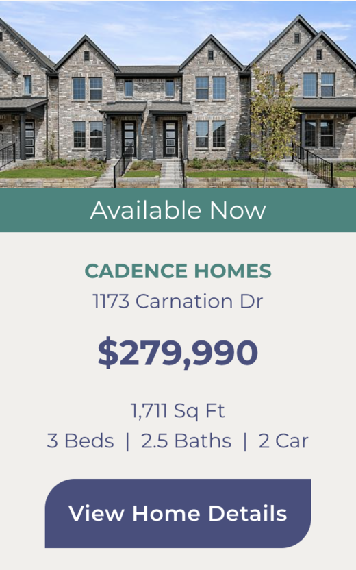 1173 Carnation Dr - Cadence Homes